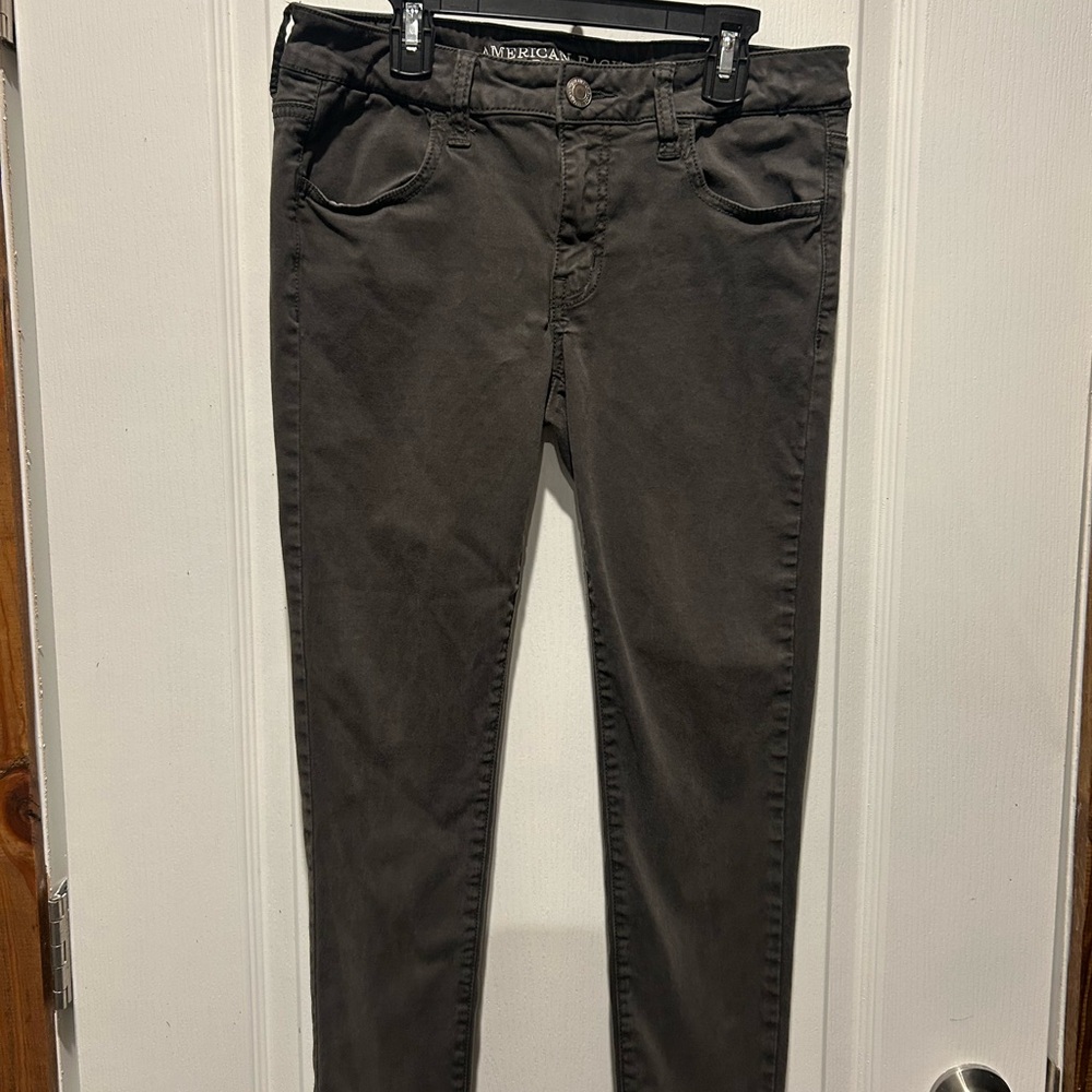 American Eagle Outfitters Womens Gray Slim Jegging SKU 407